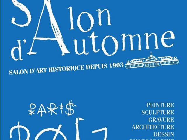 Affiche de l'édition 2017 du Salon d'automne de Paris